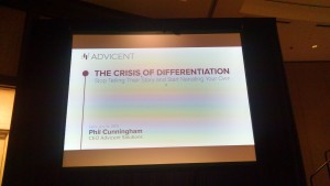 Advicent Narrator Presentation - The Crisis of Differentiation