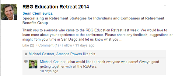 RBG Education Retreat 2014