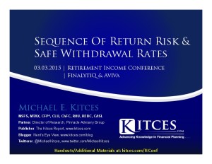 Sequence Of Return Risk & Safe Withdrawal Rates - Retirement Income Conference w- Aviva & FinalytiQ - Handouts-thumbnail