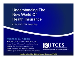 Understanding The New World Of Health Insurance - FPA Tampa Bay - Feb 24 2015 - Handouts-thumbnail