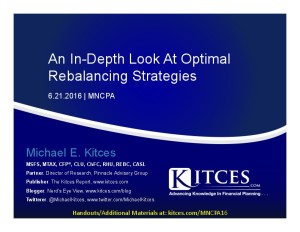 An In Depth Look At Rebalancing Strategies MNCPA Jun 21 2016 Cover Page 1 pdf image
