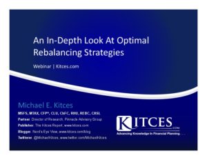 An In Depth Look At Optimal Rebalancing Strategies Webinar Cover Page pdf image