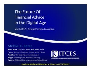Future of Financial Advice in the Digital Age Schwab Portfolio Consulting Various Mar 2017 Cover Page pdf image
