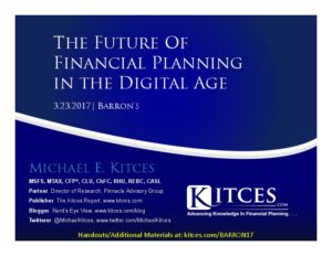 Future of Financial Planning in the Digital Age Barrons Mar 23 2017 UPDATED Cover Page pdf image