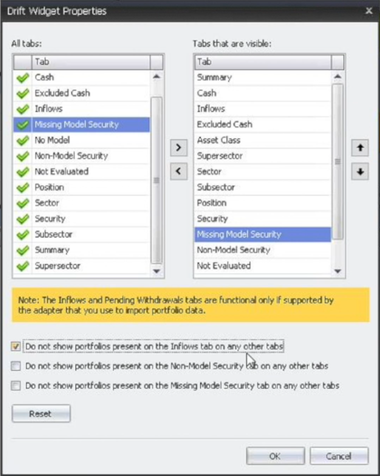 RedBlack Rebalance Express - Portfolio Tracking Software Capabilities