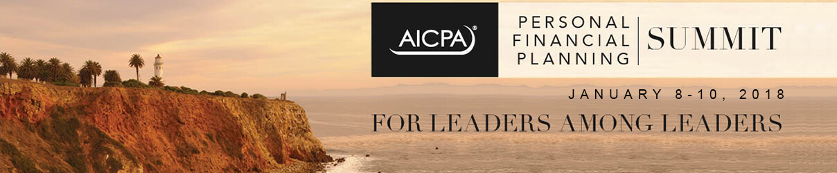 AICPA Personal Financial Planning Summit 2018