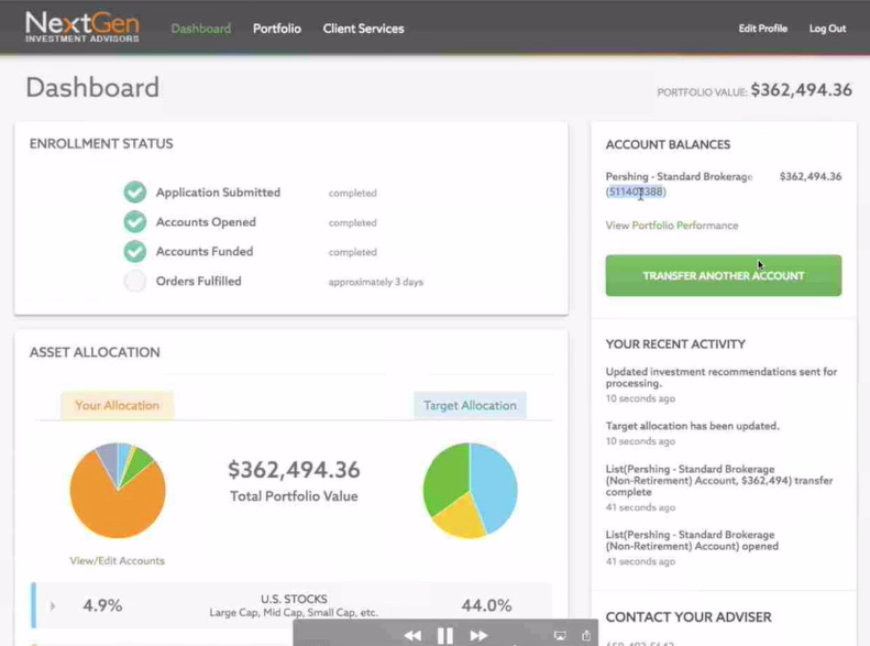 michael wayne investment payment portal