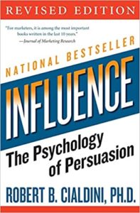 Influence The Psychology of Persuasion Book Cover