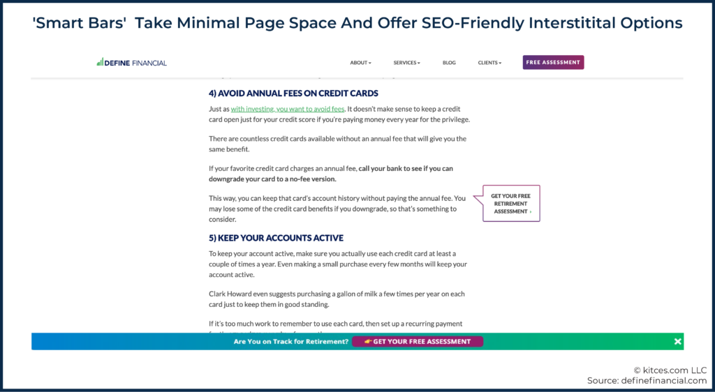 07 'Smart Bars' Take Minimal Page Space And Offer SEO-Friendly Interstitital Options 01