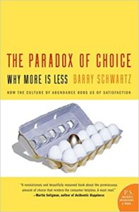 The Paradox Of Choice Book Cover