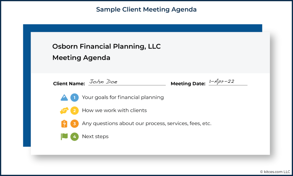 Sample Prospect Meeting Agenda