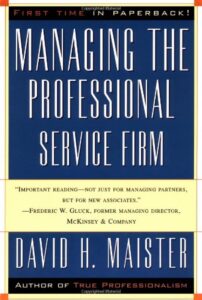Managing The Professional Services Firm Book Cover