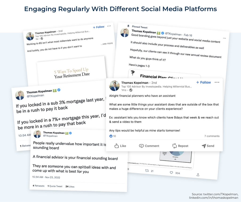Engaging Regularly With Different Social Media Platforms