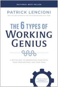 Types of Working Genius Patrick Lencioni