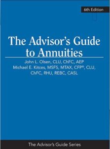 The Advisor’s Guide to Annuities Book Cover