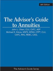 The Advisor’s Guide to Annuities Book Cover