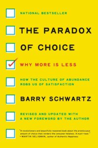 The Paradox Of Choice Book Cover