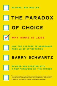 The Paradox Of Choice Book Cover