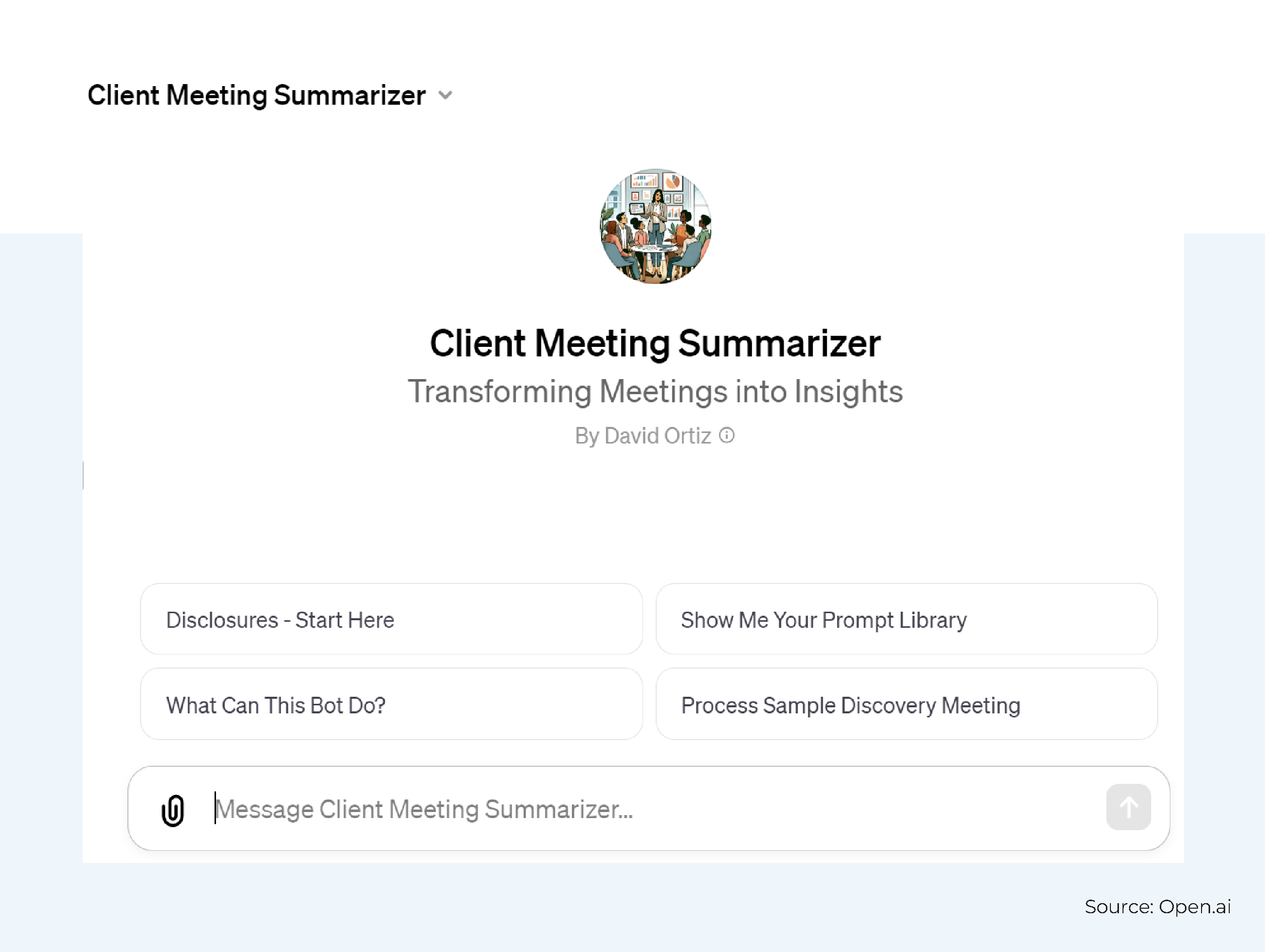 Client Meeting Summarizer