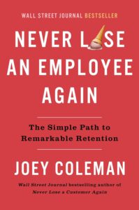 Never Lose An Employee Again Book Cover