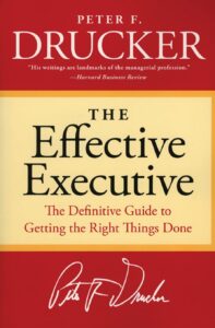 The Effective Executive Book Cover The Effective Executive Book Cover